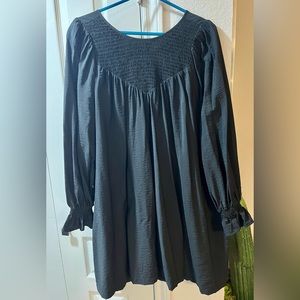 🎉 *3 for $25* A New Day Flowy Black Dress with Tie on Back - Size S